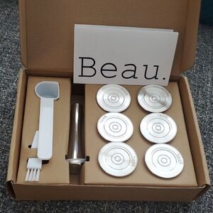 Beau Nespresso Coffee Tamper Set with Accessories
